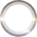 Single notching stator lamination